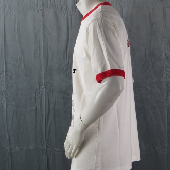 Vintage Graphic T-shirt - Super Freak Pac Man Iron Graphics - Men's Large - Picture 5 of 11